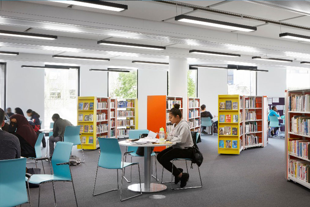 Hounslow Civic Library - Raised Access Flooring Applications