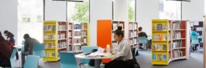 Hounslow Civic Library - Raised access flooring applications